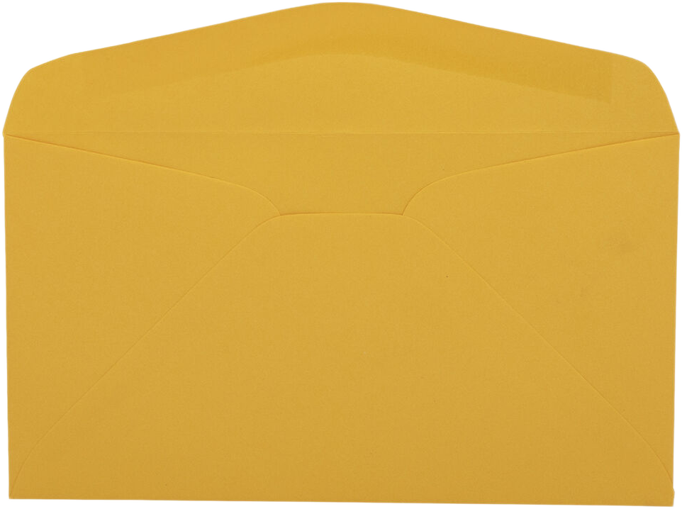 Goldenrod 24lb #6 3/4 Regular Envelopes (3 5/8 x 6 1/2)