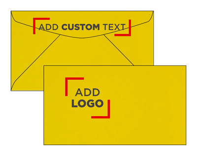 Goldenrod 24lb #6 3/4 Regular Envelopes (3 5/8 x 6 1/2)