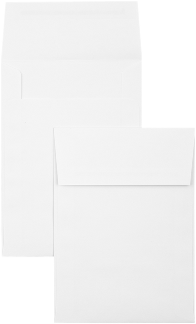 White 28lb 7 1/4 x 5 1/4 Postage Saver Envelopes with Peel & Seal