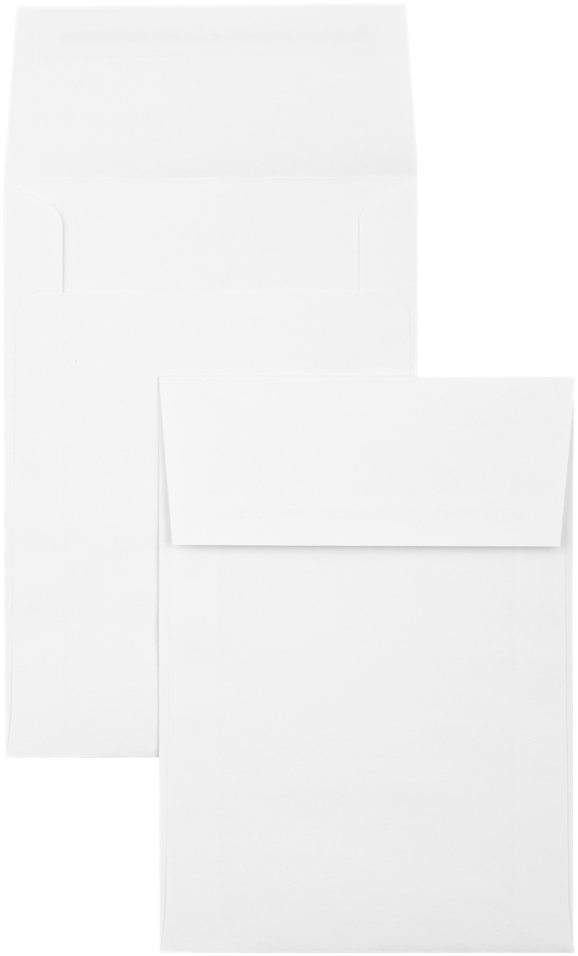 White 28lb 7 1/4 x 5 1/4 Postage Saver Envelopes with Peel & Seal