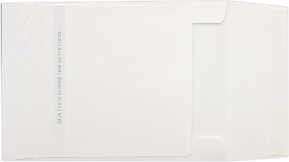 White 28lb 7 1/4 x 5 1/4 Postage Saver Envelopes with Peel & Seal