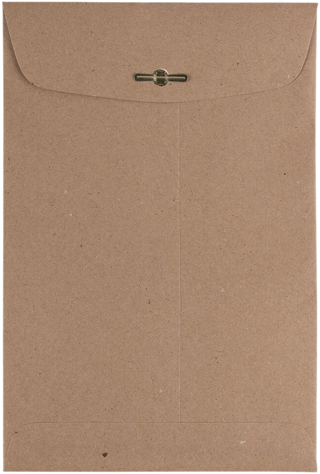 Grocery Bag 28lb 6 x 9 Open End Envelopes with Clasp