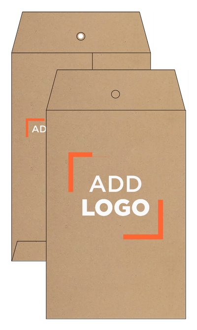 Grocery Bag 28lb 6 x 9 Open End Envelopes with Clasp