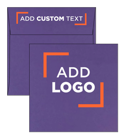 Dark Purple 28lb 6 x 6 Square Envelopes