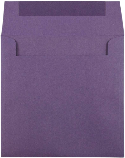 Dark Purple 28lb 8 1/2 x 8 1/2 Square Envelopes