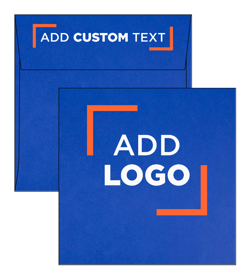 Presidential Blue 32lb 6 x 6 Square Envelopes