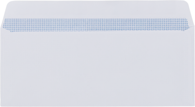 White 24lb #8 5/8 Check Double Window Envelopes (3 5/8 x 8 3/4)
