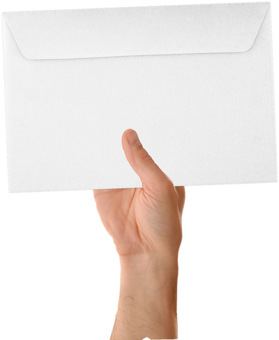White 24lb 6 x 9 Booklet Envelopes