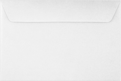 White 24lb 6 x 9 Booklet Envelopes