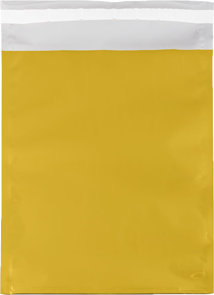Gold Foil 32lb 9 x 12 Open End Envelopes with Peel & Seal