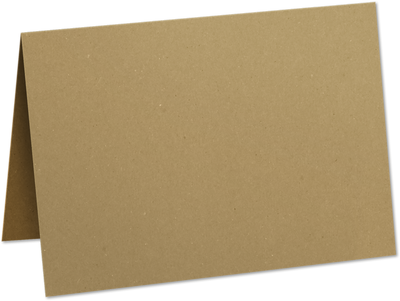 Grocery Bag 65lb 5 x 7 Foldover Cards