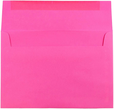 Fuchsia Pink Magenta 32lb A8 Invitation Envelopes (5 1/2 x 8 1/8)