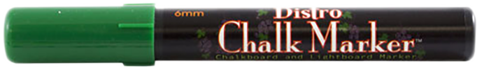 Green Broad Point Chalk Marker