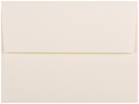 Natural 32lb Strathmore A2 Invitation Premium Envelopes (4 3/8 x 5 3/4)