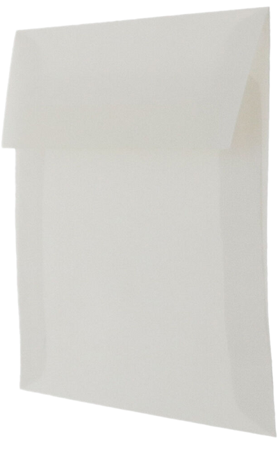 Platinum Translucent 30lb 5 1/2 x 5 1/2 Square Envelopes