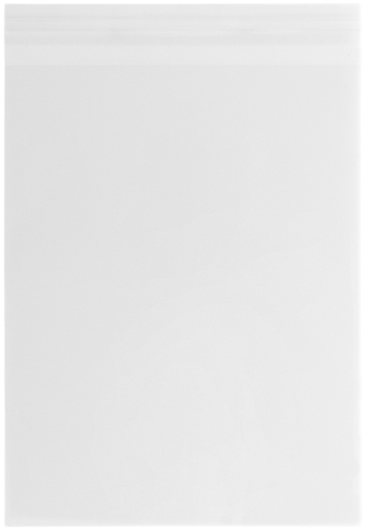 Clear 1.6mil 8 15/16 x 11 1/4 Cello Envelopes with Peel & Seal