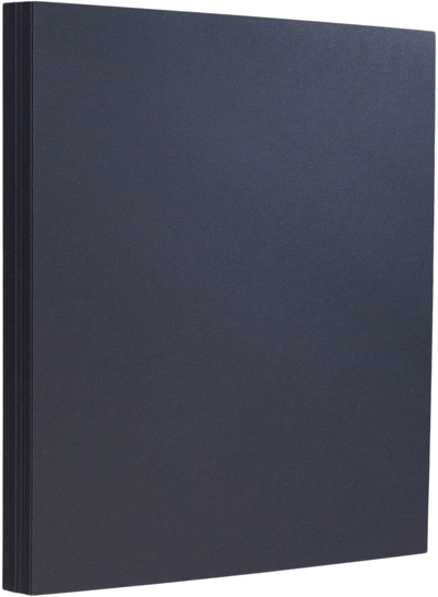 Navy Blue 130lb 8 1/2 x 11 Cardstock