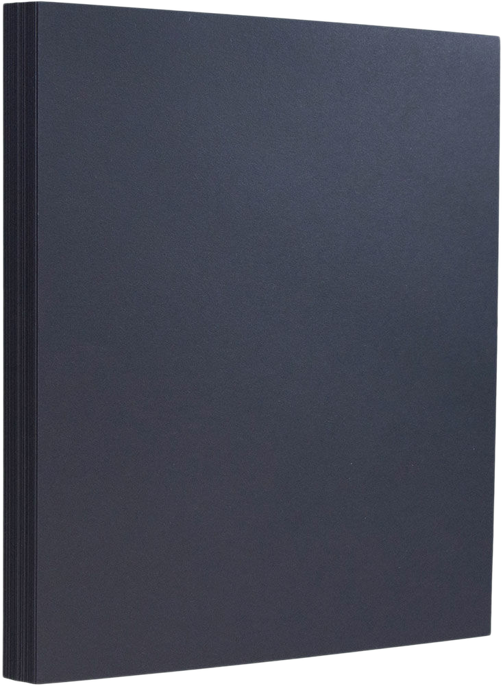 Navy Blue 130lb 8 1/2 x 11 Cardstock