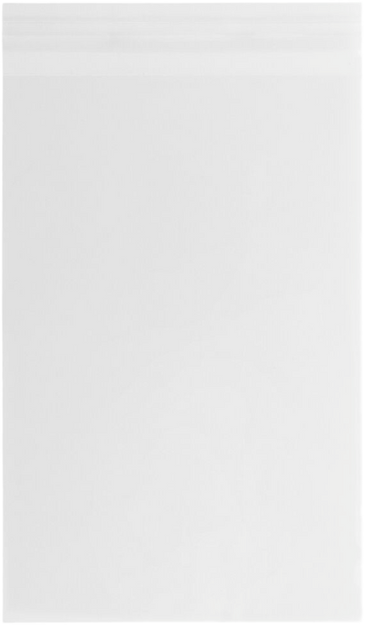 Clear 1.6mil 12 7/16 x 18 1/4 Cello Envelopes with Peel & Seal
