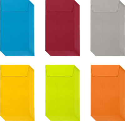 Assorted #5 1/2 Coin Envelope (3 1/8 x 5 1/2) - 150 Pack