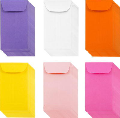 Assorted Fashion #5 1/2 Coin Envelope (3 1/8 x 5 1/2) - 150 Pack