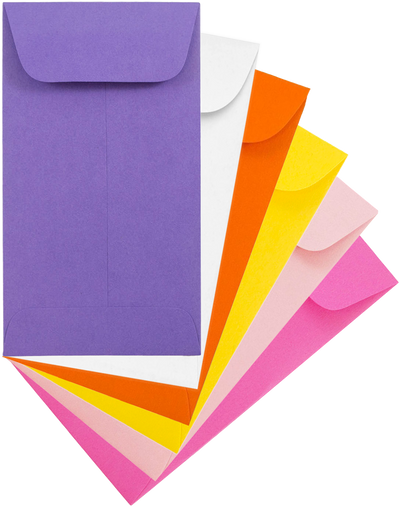 Assorted Fashion #5 1/2 Coin Envelope (3 1/8 x 5 1/2) - 150 Pack