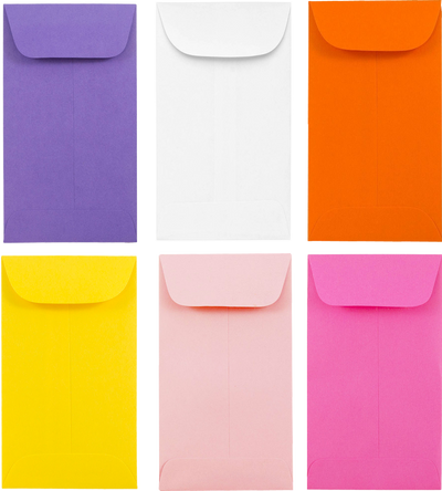 Assorted Fashion #5 1/2 Coin Envelope (3 1/8 x 5 1/2) - 150 Pack