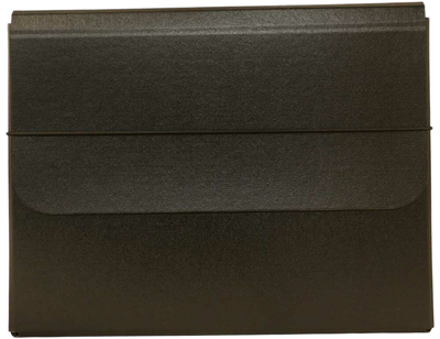 Black 10 x 13 1/4 x 1 1/4 Thick Elastic Portfolios