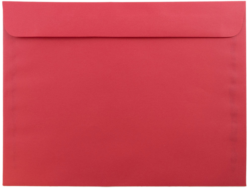 Red 24lb 9 x 12 Booklet Envelopes