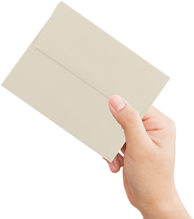 Natural 32lb Strathmore A2 Invitation Premium Envelopes (4 3/8 x 5 3/4)