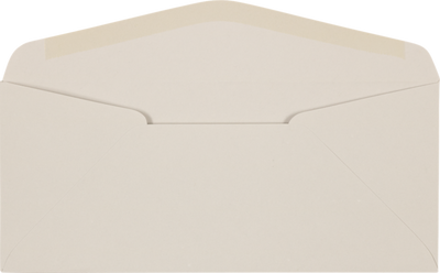 Pastel Gray 24lb #10 Regular Envelopes (4 1/8 x 9 1/2)
