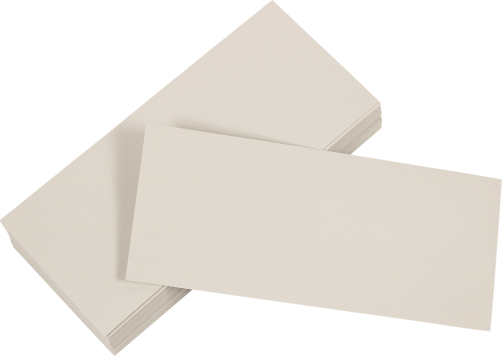 Pastel Gray 24lb #10 Regular Envelopes (4 1/8 x 9 1/2)