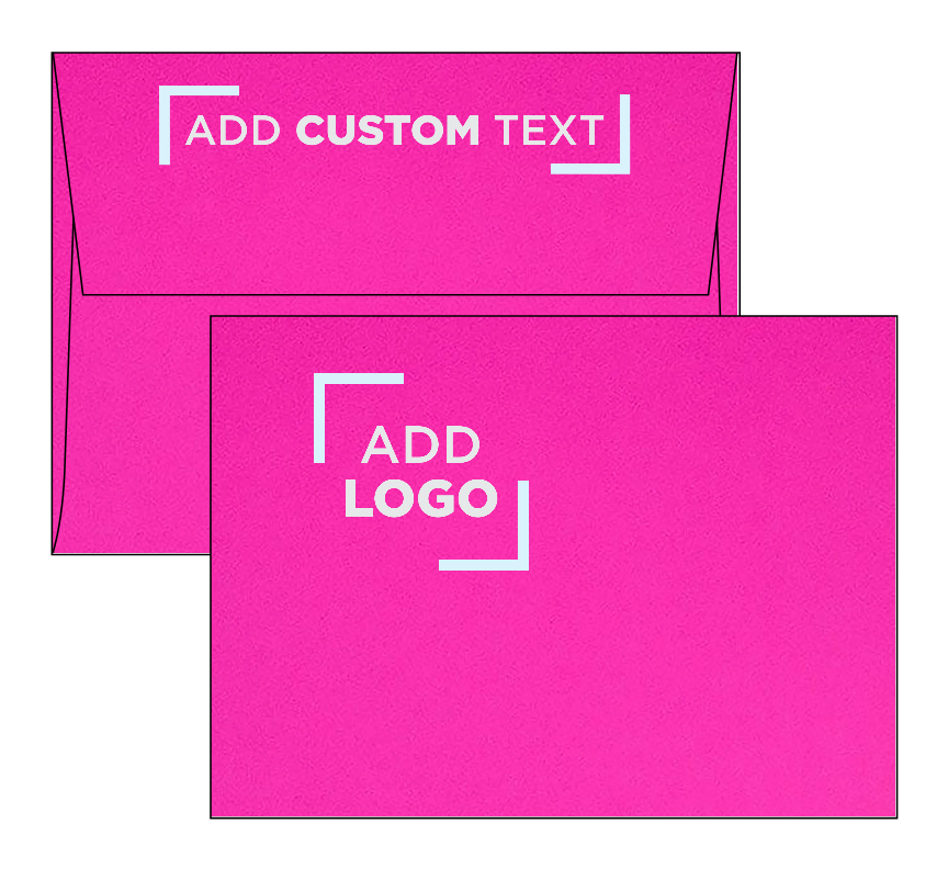 Fuchsia Pink Magenta 32lb A6 Invitation Envelopes (4 3/4 x 6 1/2)
