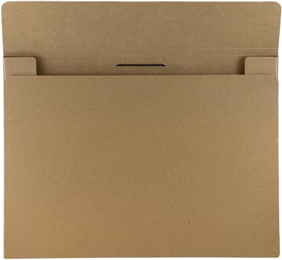 Brown Kraft Large 11 x 15 x 3/8 Elastic Portfolios