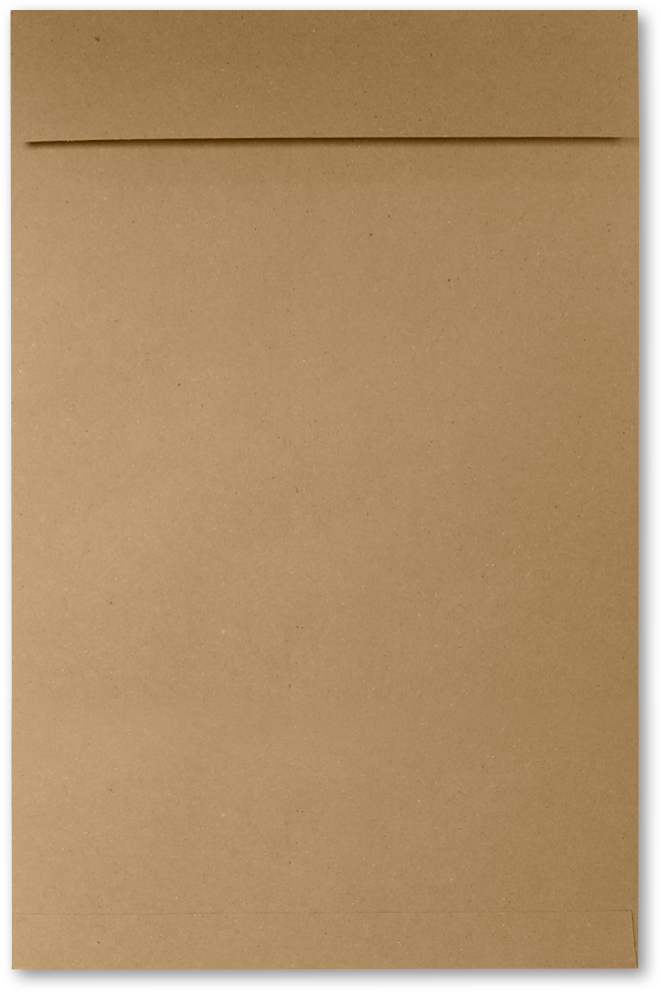 Brown Kraft 130lb 10 1/2 x 16 Photo Mailer Envelopes with Zip Stick & Peel & Seal