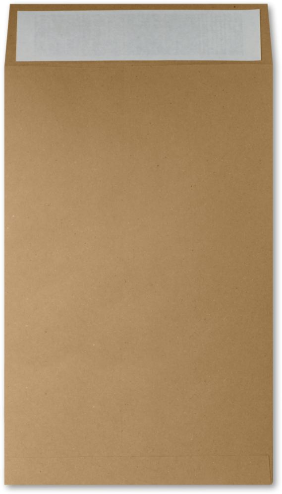 Brown Kraft 130lb 10 1/2 x 16 Photo Mailer Envelopes with Zip Stick & Peel & Seal