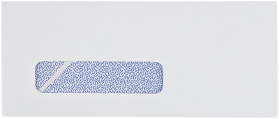 White with Security Tint 24lb #8 5/8 Window Envelopes (3 5/8 x 8 3/4)