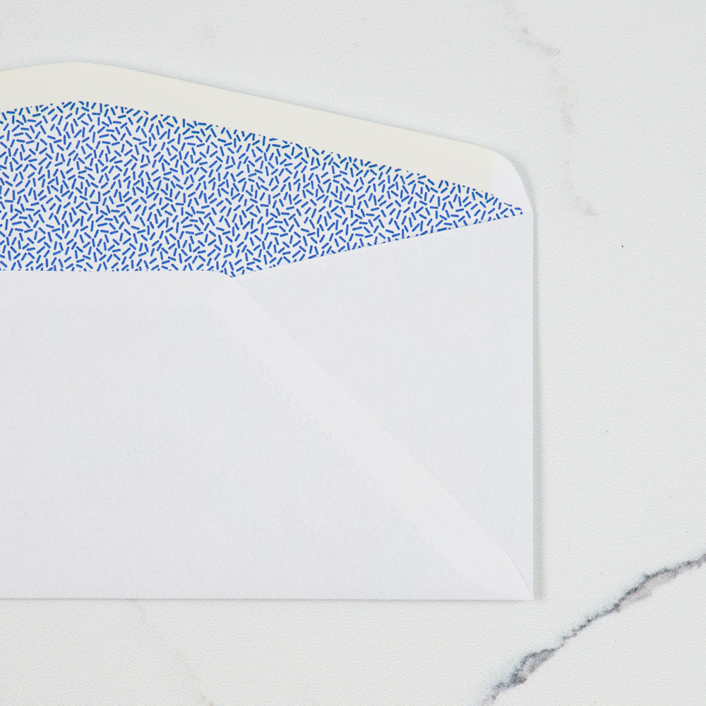 White with Security Tint 24lb #8 5/8 Window Envelopes (3 5/8 x 8 3/4)
