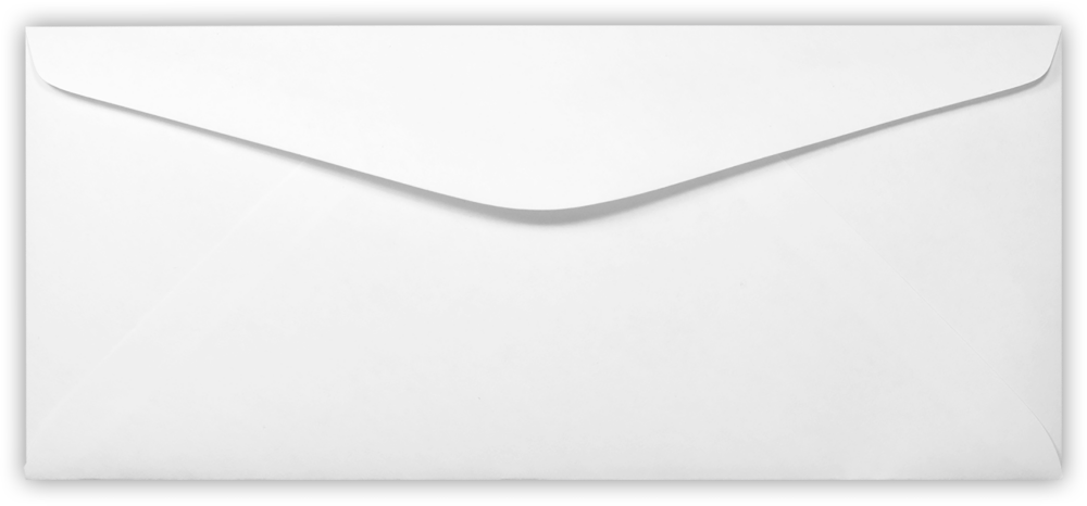 White with Security Tint 24lb #9 Window Envelopes (3 7/8 x 8 7/8)