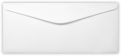 White with Security Tint 24lb #9 Window Envelopes (3 7/8 x 8 7/8)