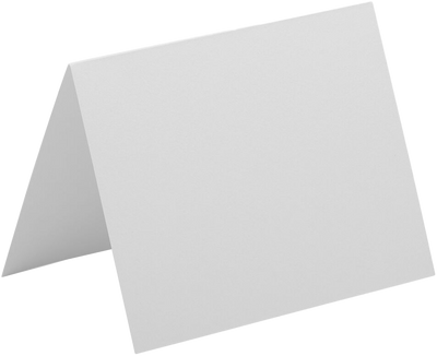 White 65lb A2 Foldover Cards (4 3/8 x 5 7/16)