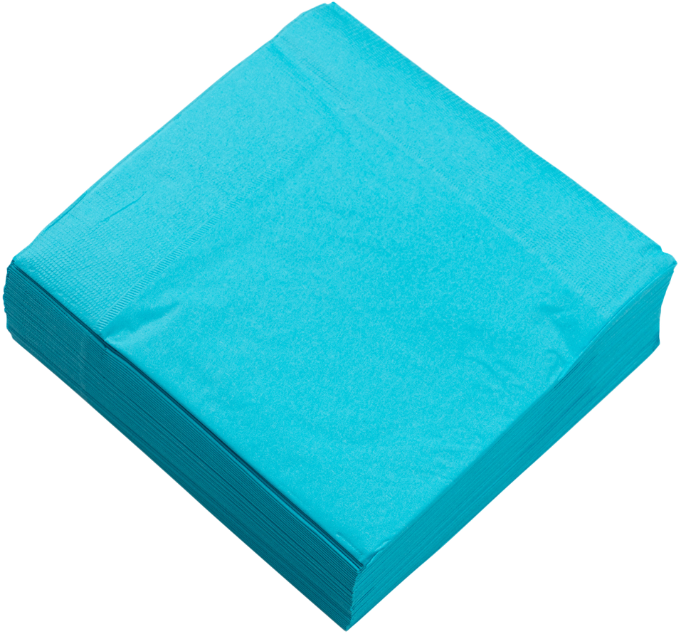 Sea Blue 6 1/2 x 6 1/2 3-Ply Lunch Napkins