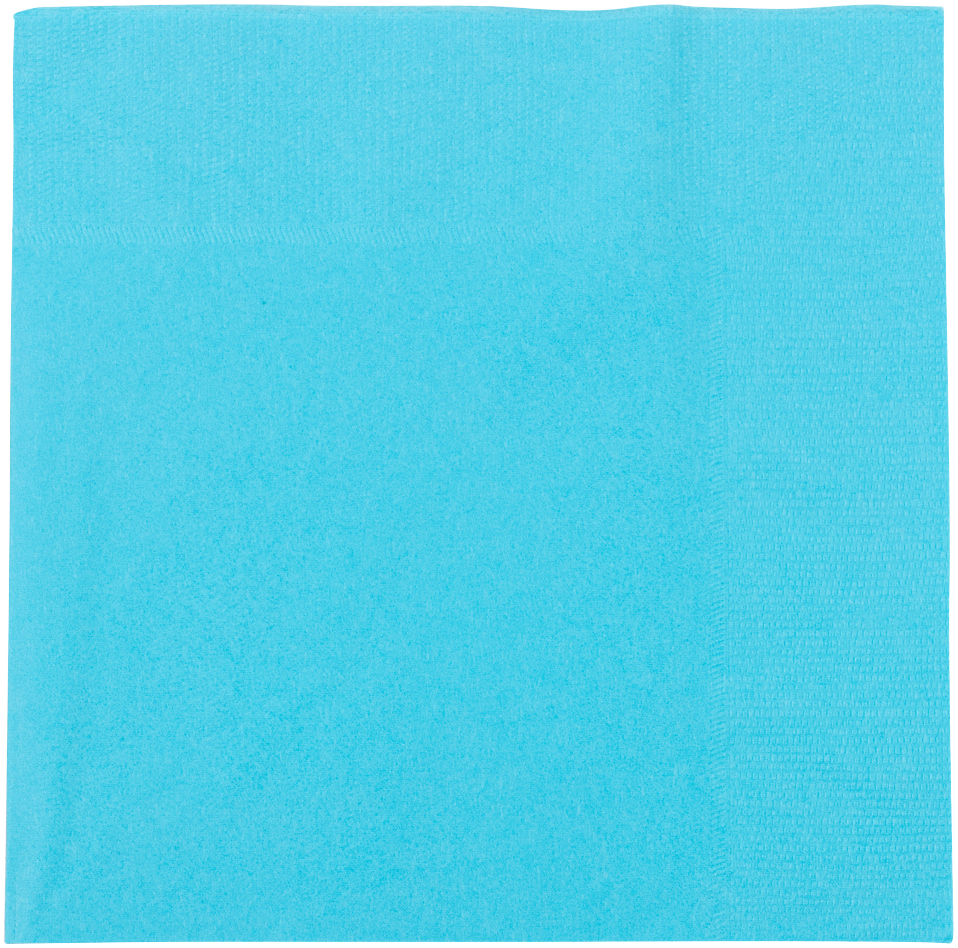 Sea Blue 6 1/2 x 6 1/2 3-Ply Lunch Napkins
