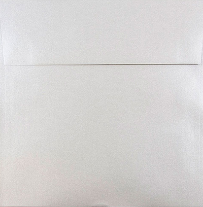 Silver Metallic 32lb 8 1/2 x 8 1/2 Square Envelopes