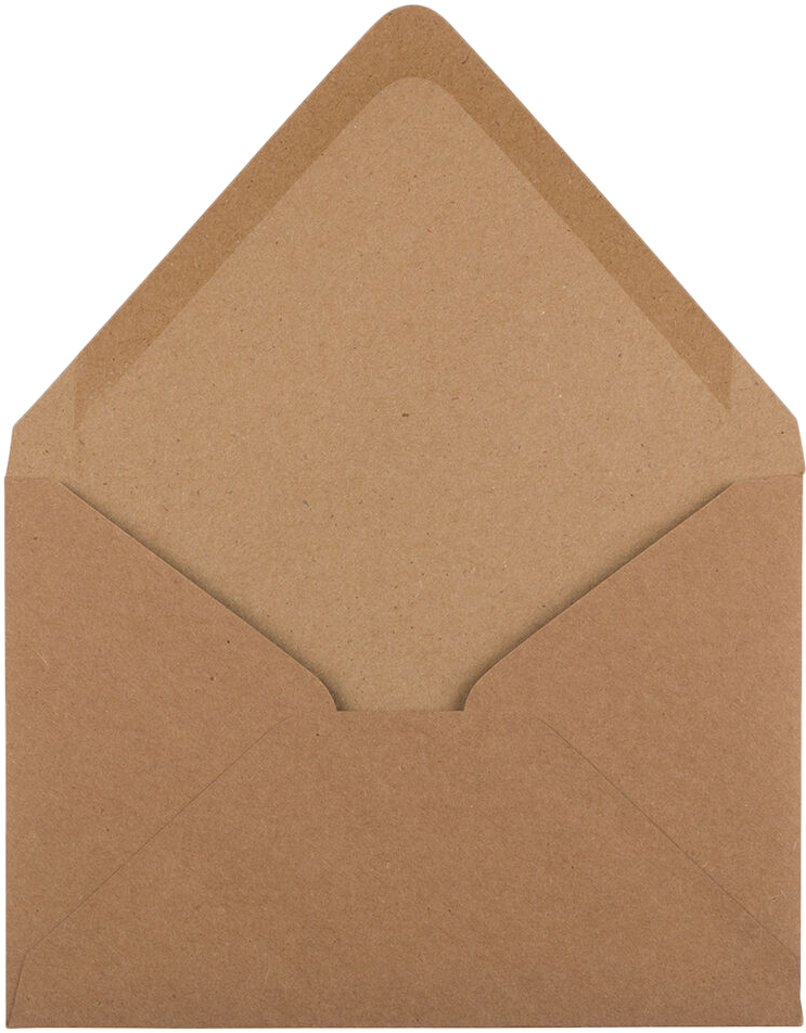 Grocery Bag 28lb A7 Contour Flap Envelopes (5 1/4 x 7 1/4)