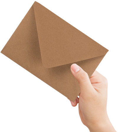 Grocery Bag 28lb A7 Contour Flap Envelopes (5 1/4 x 7 1/4)