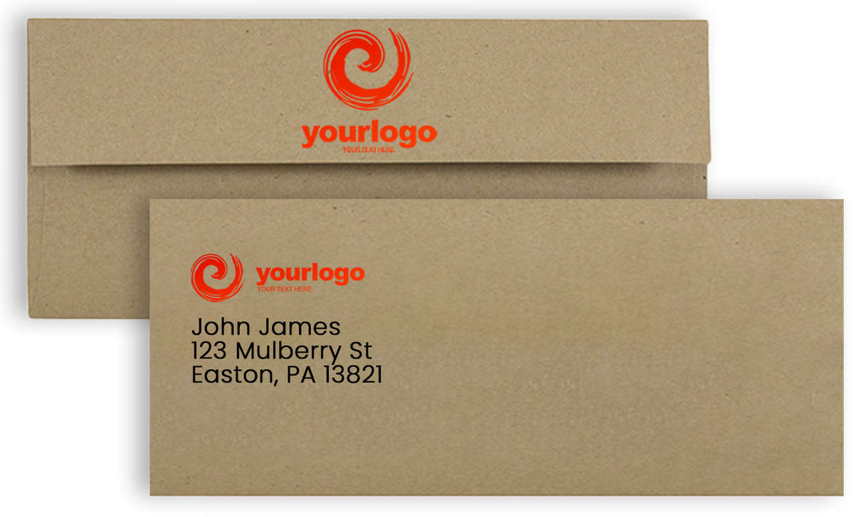Grocery Bag 28lb #10 Square Flap Envelopes (4 1/8 x 9 1/2)