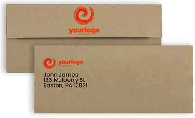 Grocery Bag 28lb #10 Square Flap Envelopes (4 1/8 x 9 1/2)