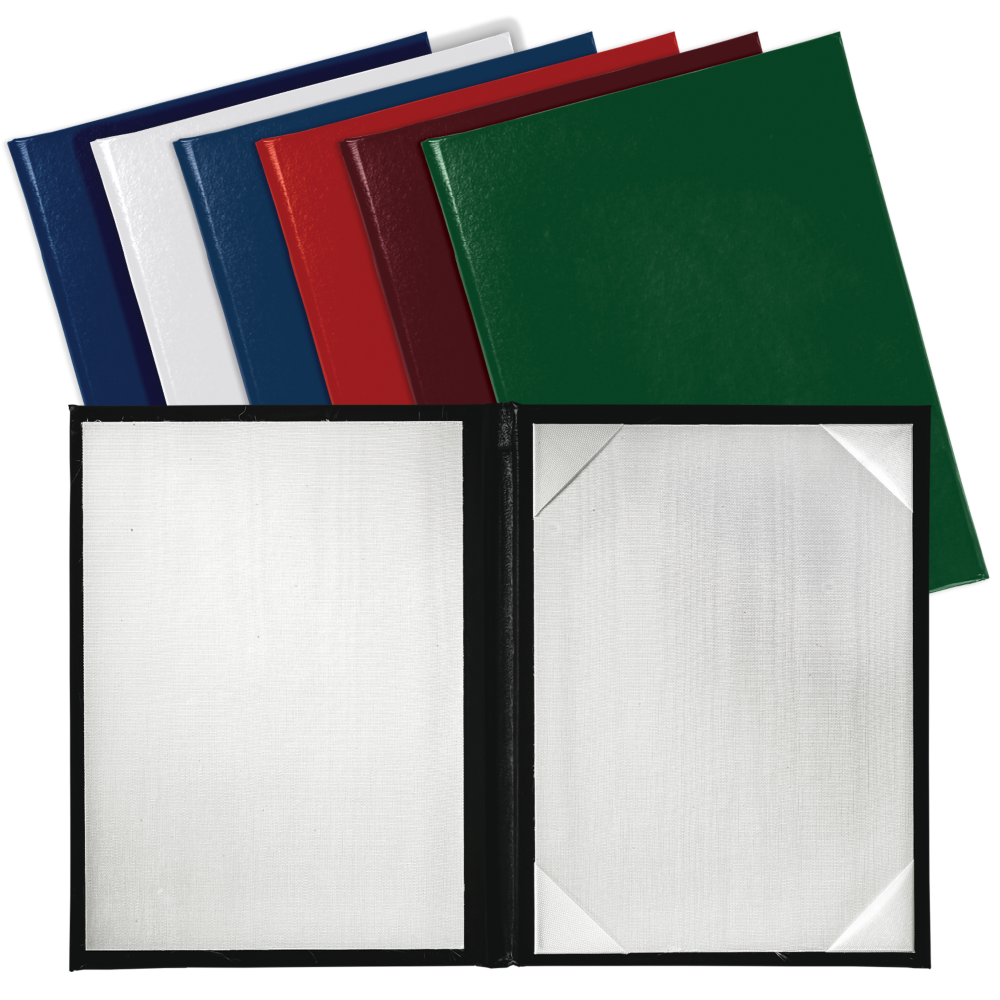 10 1/2 x 12 1/2 Landscape Padded Diploma Covers (Holds 10 x 12 Document) - Royal Blue