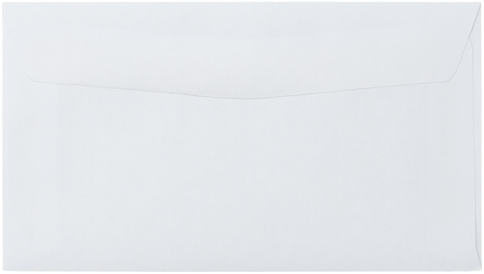 White 24lb #6 3/4 Regular Envelopes (3 5/8 x 6 1/2) with Press Stick™